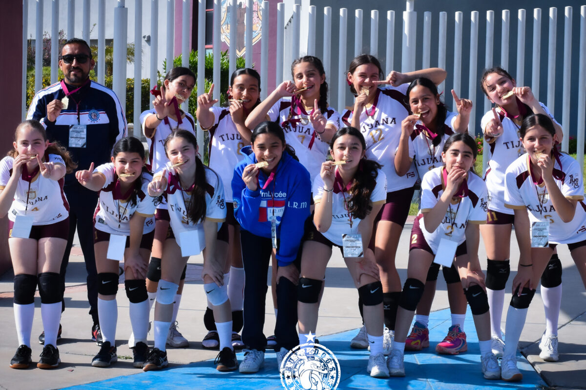 Campeonas Estatales de Voleibol