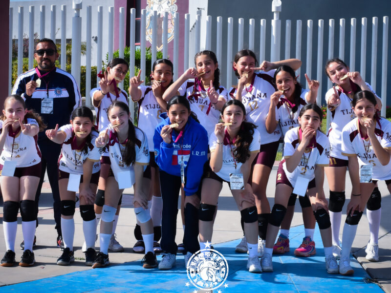 Campeonas Estatales de Voleibol